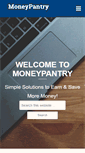 Mobile Screenshot of moneypantry.com